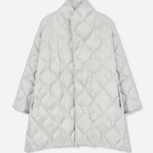 Jarbo Cortina Oversized Down Jacket in Oyster S/M